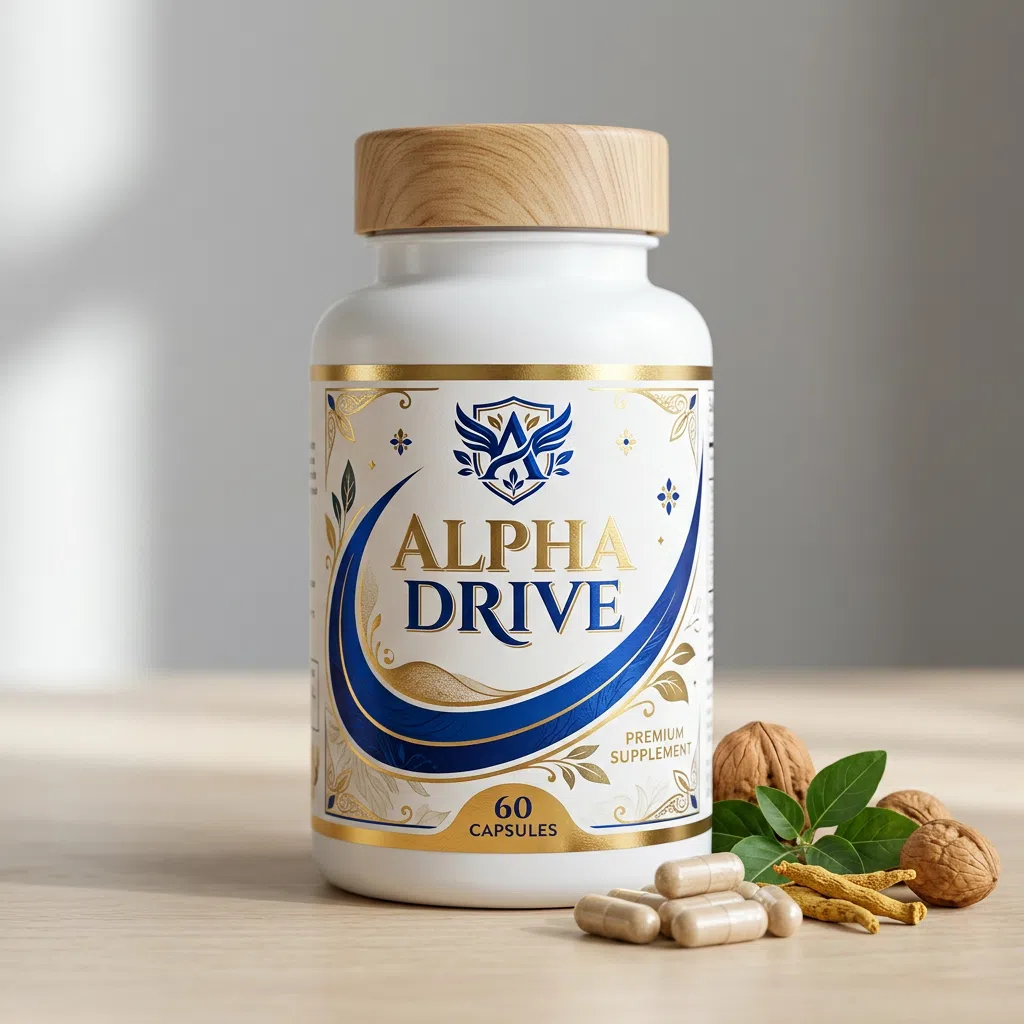 Alpha Drive kosttillskott vit burk - hur formelns tre steg fungerar